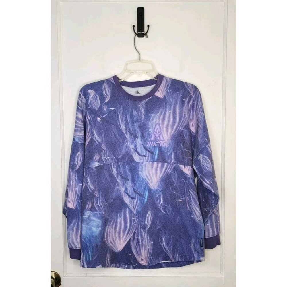 Disney Spirit Jersey Adult Sz XS Purple Avatar Animal Kingdom Pandora Parks